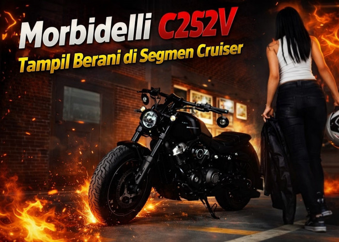 Morbidelli C252V Tampil Berani di Segmen Cruiser
