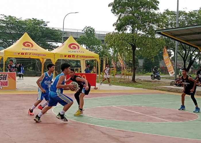 MTs Negeri 2 Palembang Pulangkan SMP Ipeka Palembang pada laga 3x3 Basketball Piala Pangdam II Sriwijaya