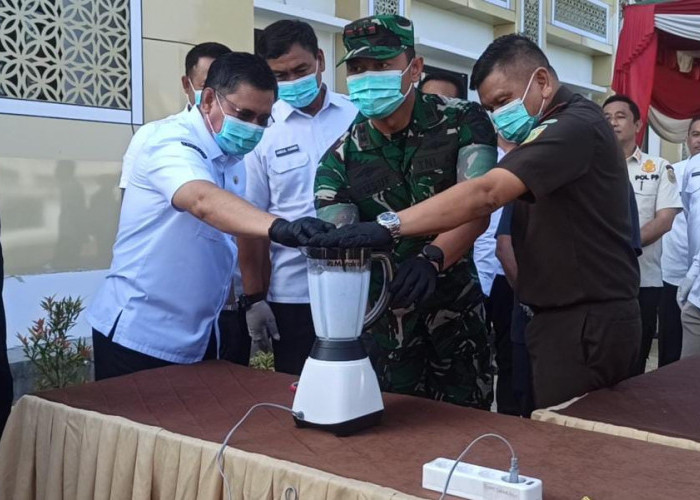 Kejari OKU Musnahkan Barang Bukti dari 79 Perkara, Narkoba Masih Mendominasi