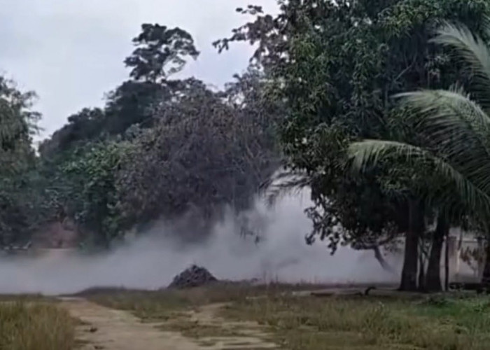 Bau Gas Menyengat Tercium Warga, Pipa Pertamina Bocor di Desa Gunung Raja