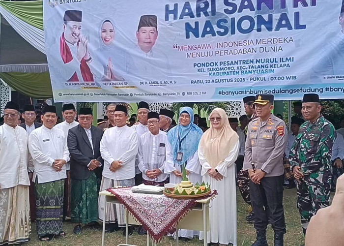 Peringati Hari Santri Nasional, Wakil Bupati Banyuasin Ajak Santri Jaga Persatuan dan Kesatuan