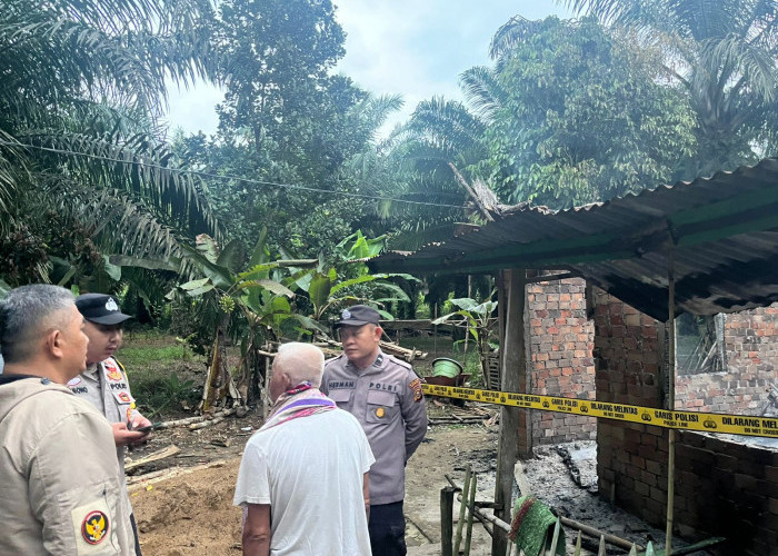 1 Rumah Warga Kotadaro Hangus Terbakar
