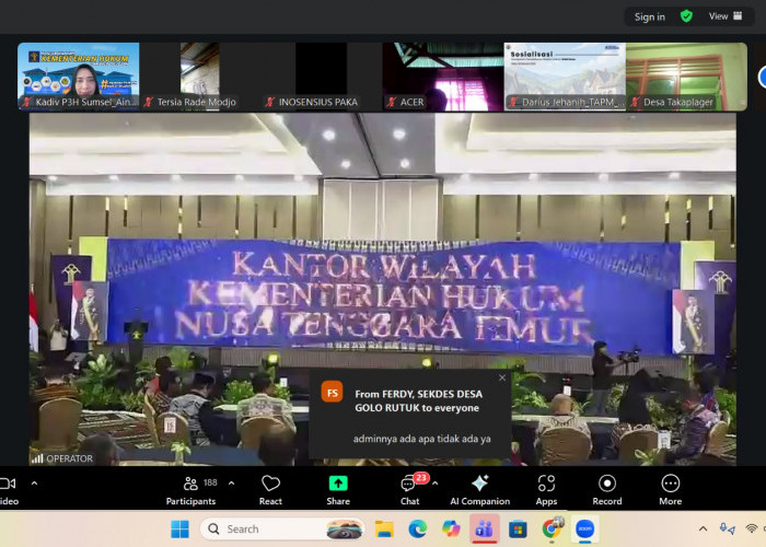 Kanwil Kemenkum Sumsel Dukung Pembentukan Posbankum Desa di Seluruh Pelosok Nusantara