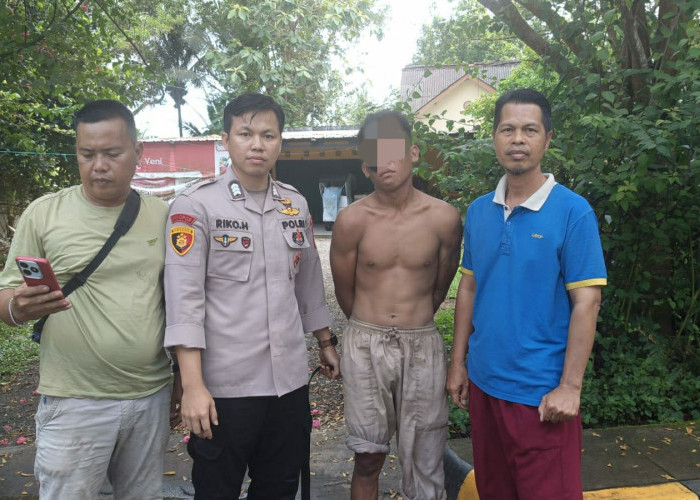 Pencuri HP Masuk Rumah di Indralaya Ditangkap Warga, Pelaku Diamankan Polisi