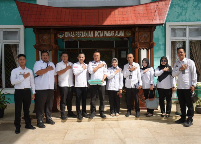 Kemenkum Sumsel Kunjungi Dinas Pertanian Kota Pagaralam, Bahas Percepatan Pendaftaran Indikasi Geografis Kopi 