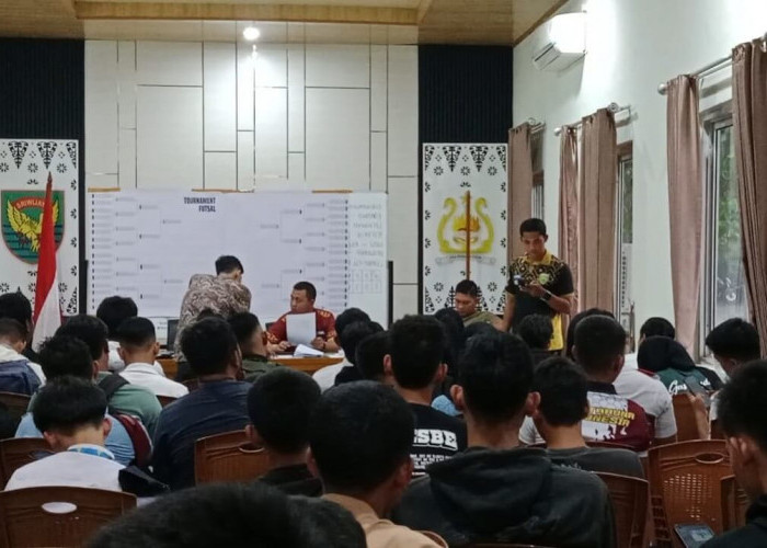 Jasdam II Sriwijaya Gelar Technical Meeting Turnamen Futsal Hari Ulang Tahun Ke-79 TNI