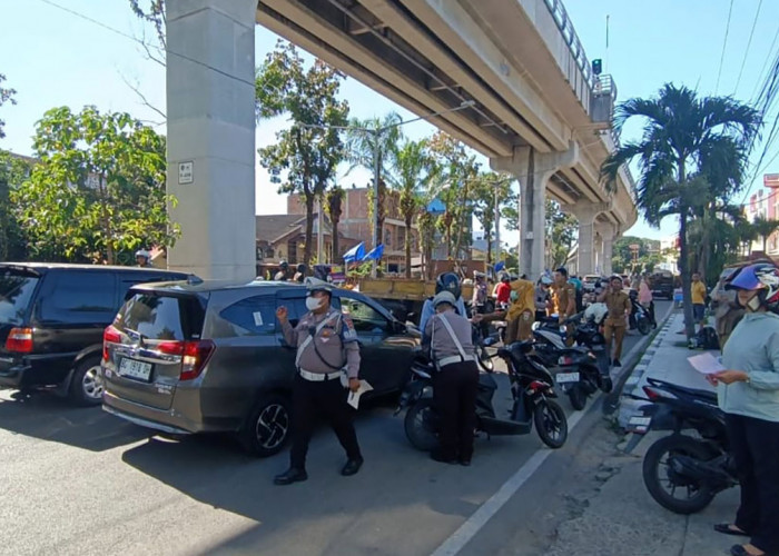 Pelanggaran Lalu Lintas Masih Tinggi dan Puluhan Kendaraan Terjaring Razia Operasi Patuh Musi 2025