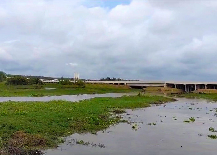 Cegah Terjadinya Banjir di Kawasan Bom Berlian, Pj Bupati Banyuasin Minta Normalisasi Sungai
