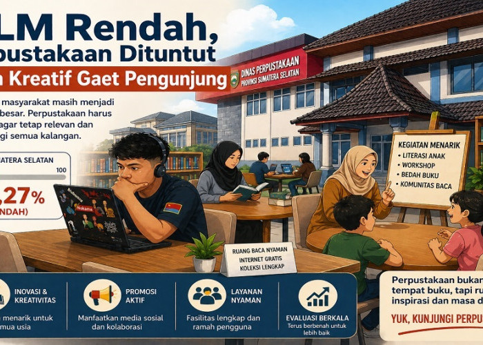 Mendorong Peningkatan Minat Membaca Melalui Inovasi Perpustakaan