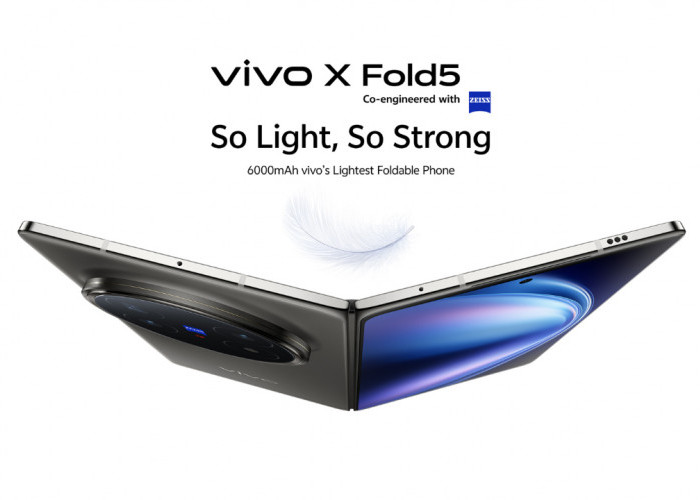 Vivo X Fold5 Lipatannya Mewah Videonya Sampai 8K!