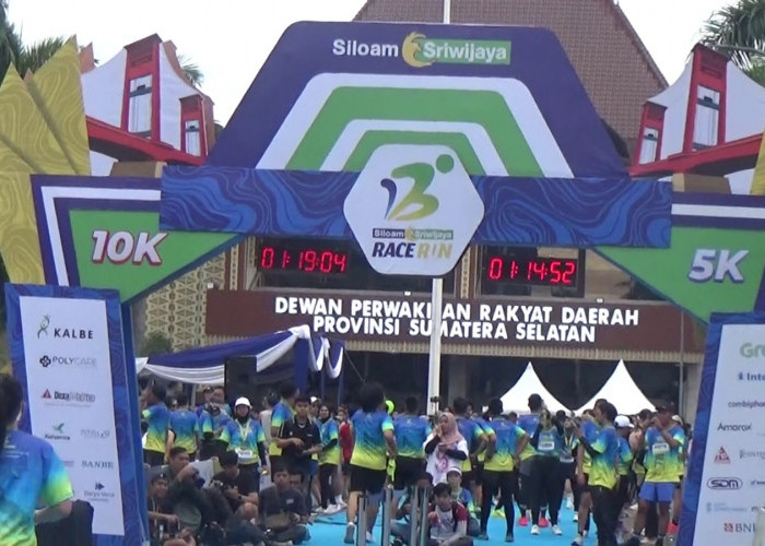 Rayakan HUT ke-13, Siloam Sriwijaya Gelar Siloam–Sumeks Race Run 2025