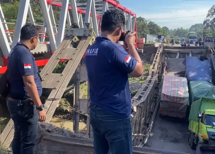 Jembatan Muara Lawai Ambruk, Polisi Selidiki Penyebab dan Cari Pihak Bertanggung Jawab