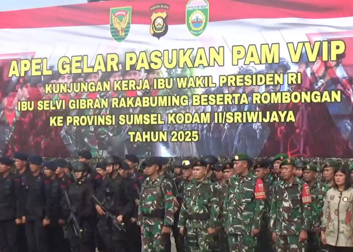 2.500 Personel Gabungan Siaga Sambut Istri Wapres RI