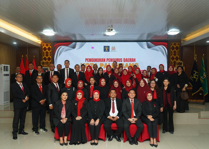Pengda INI Palembang Resmi Dikukuhkan, Kemenkum Sumsel Dorong Penerapan PMPJ