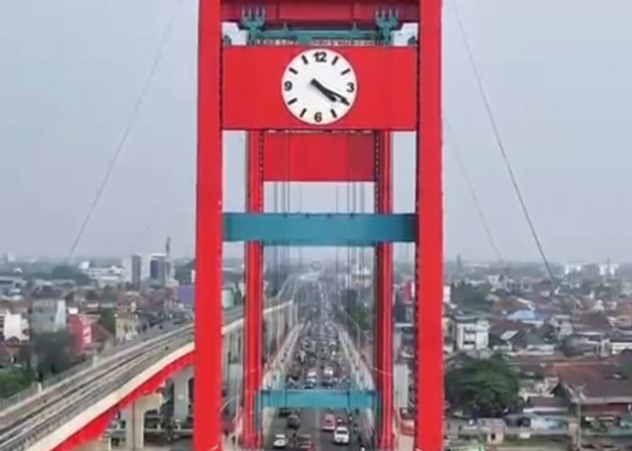 Jembatan Ampera Ditutup Sementara Saat Salat Idul Fitri, Ini Rekayasa Lalu Lintas di Palembang