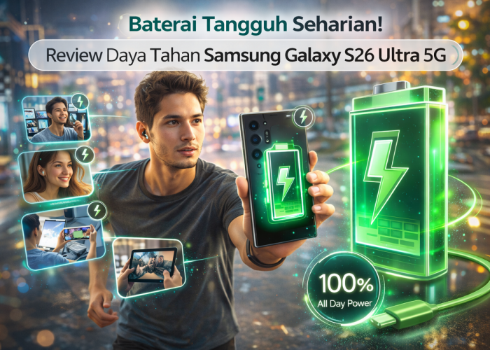Baterai Tangguh Seharian! Review Daya Tahan Samsung Galaxy S26 Ultra 5G