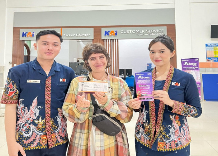 Triwulan I 2026, KAI Divre III Palembang Angkut 380 Wisman, Tumbuh Positif 3 Persen