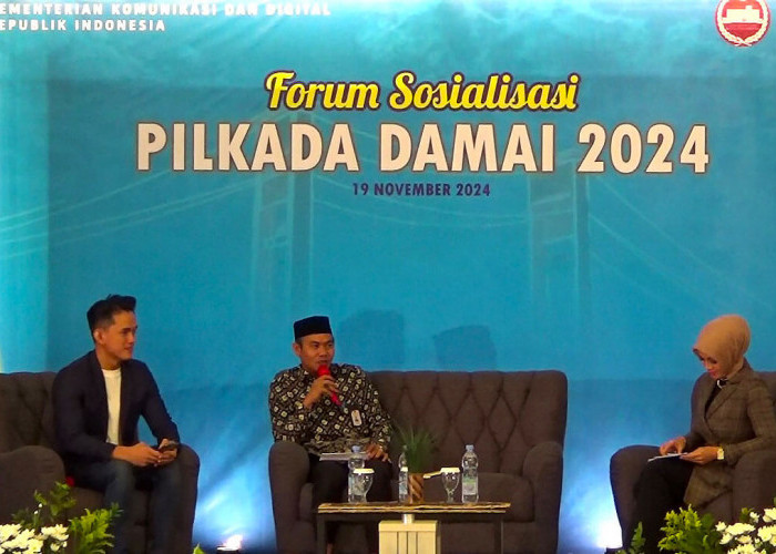 Kemkomdigi RI Gelar Forum Sosialisasi Pilkada Damai 2024 Guna Ciptakan Situasi dan Kondisi Sumsel yang Aman