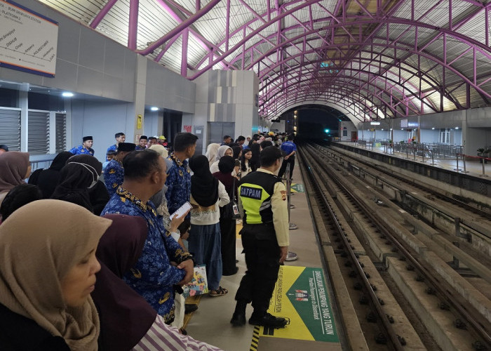 LRT Sumsel Tambah 8 Perjalanan untuk Layani Mobilitas Warga, Selama Masa Libur Lebaran
