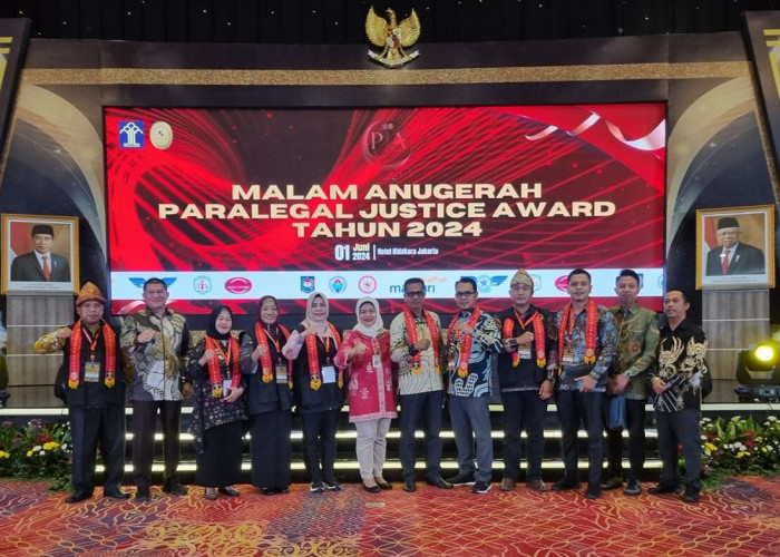 Malam Anugerah Paralegal Justice Award Tahun 2024, Kades dan Lurah di Sumatera Selatan Raih 15 Penghargaan
