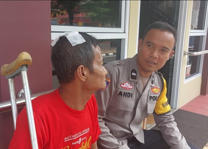 Pria di Palembang Dilaporkan Membacok Tetangga Disabilitas, Pelaku Bantah Bawa Sajam