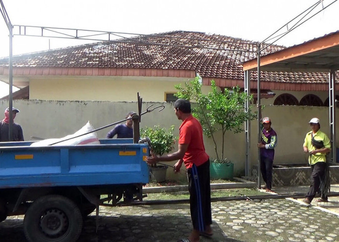 Jasa Sewa Tenda di Palembang Kebanjiran Pesanan Jelang Pemungutan Suara Pilkada 2024