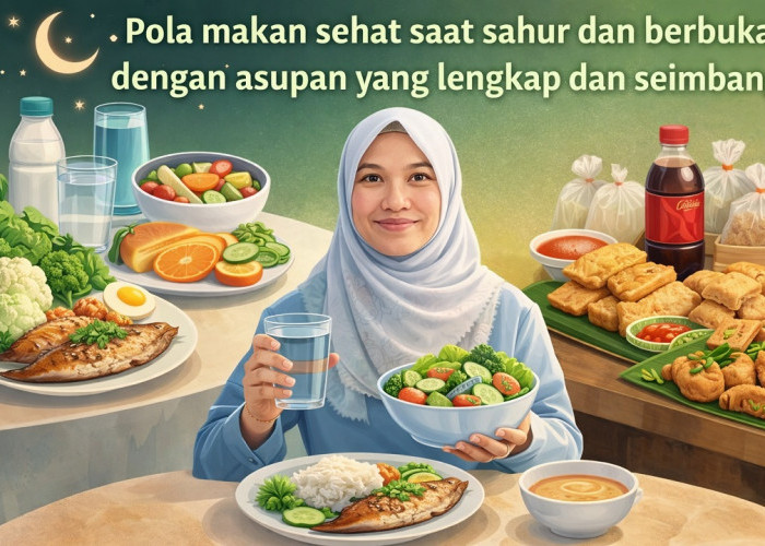 Ahli Gizi Anjurkan Pola Makan Sehat dan Seimbang Selama Puasa