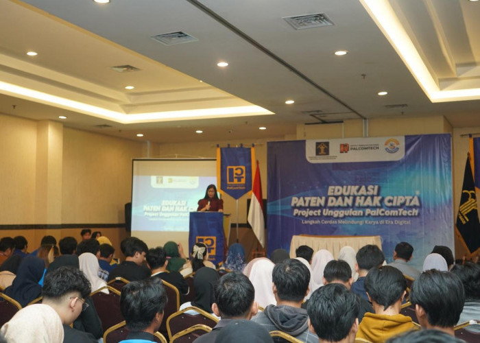 Kemenkum Sumsel dan Palcomtech Perkuat Ekosistem Inovasi Melalui Edukasi Paten dan Hak Cipta