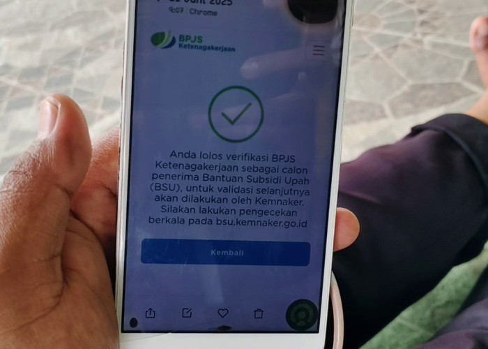 BSU Cair, Pekerja di Palembang Apresiasi Bantuan Pemerintah