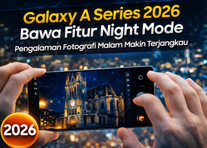 Galaxy A Series 2026 Bawa Fitur Night Mode, Pengalaman Fotografi Malam Makin Terjangkau