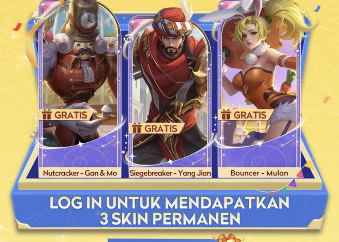 Nikmati Event Login Terbaru di Honor of Kings: Dapatkan 3 Skin Permanen Gratis!