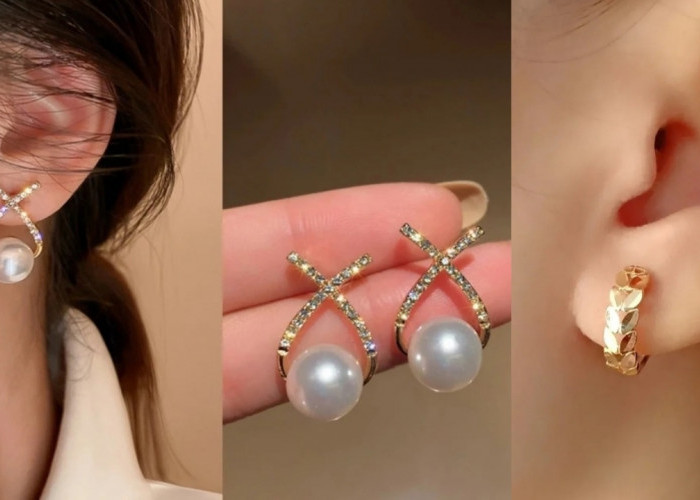 Inspirasi Anting Tusuk Emas Terbaru 2026, Minimalis Namun Tetap Mewah