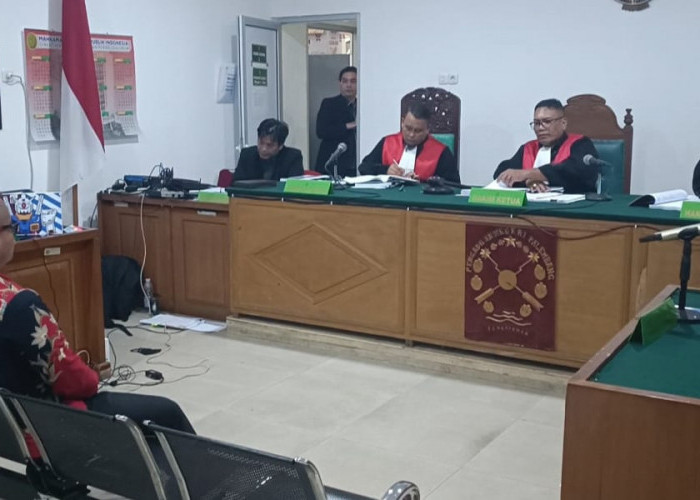 Korupsi Dana Desa, Saharudin Kades Lubuk Mas Dituntut 5,6 Tahun Penjara 