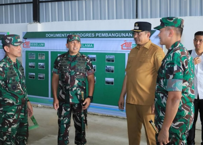 Pangdam II/Sriwijaya Tinjau Pengembangan Koperasi Merah Putih di OKU Selatan, Dorong Ekonomi Kerakyatan