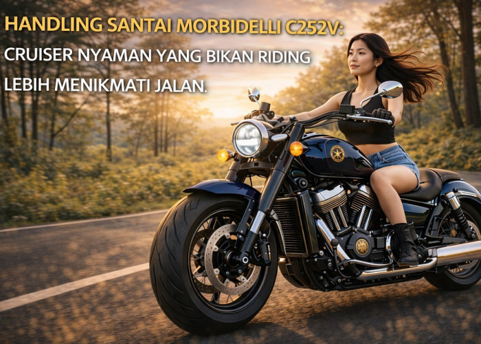 Handling Santai Morbidelli C252V: Cruiser Nyaman yang Bikin Riding Lebih Menikmati Jalan