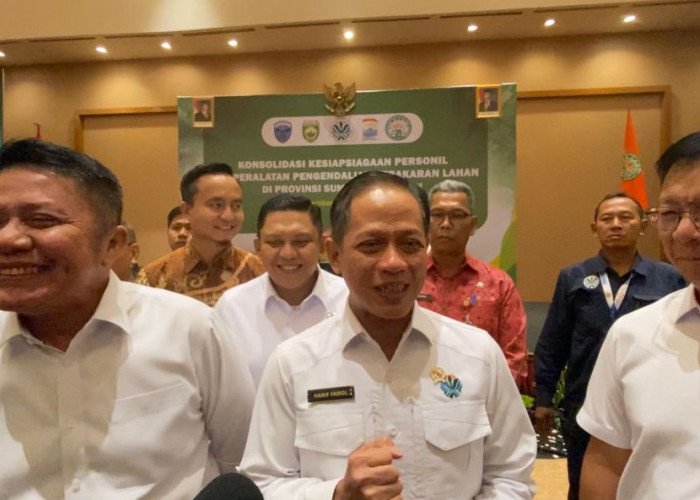 Perusahaan Tak Siap Tangani Karhutla di Sumsel Akan Dikenai Sanksi Tegas