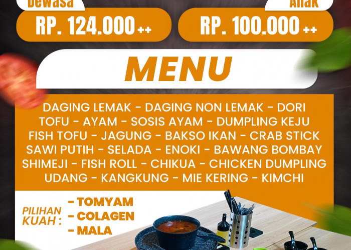 Catat, 9 September All You Can Eat Suki & Grill Hadir di OPA Hotel
