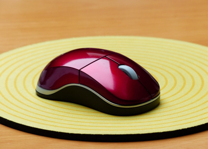 Mouse Warna Merah Tanpa Kabel, Tampil Menarik dan Praktis untuk Aktivitas Sehari-hari