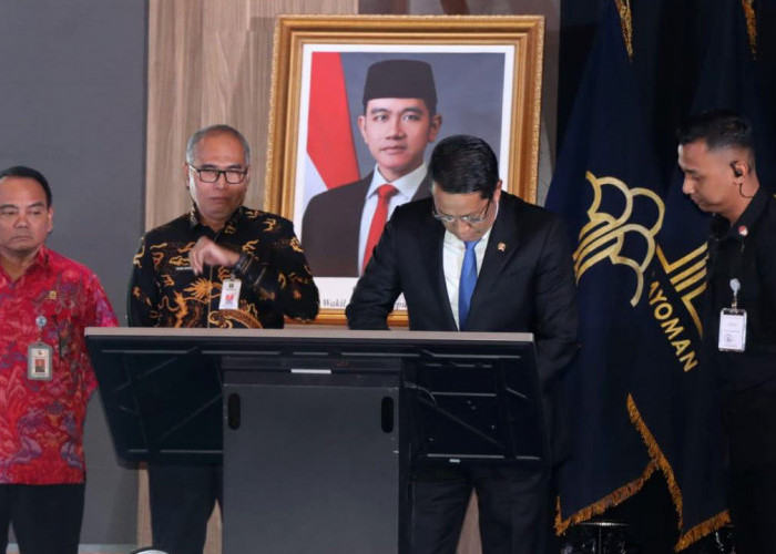 Kemenkum Sumsel Ikuti Penandatanganan Perjanjian Kinerja 2026