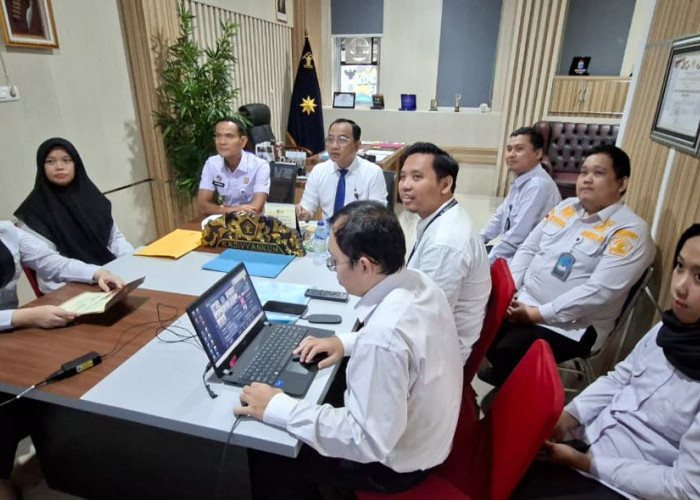 Perkuat Regulasi PNBP, Kanwil Kemenkum Sumsel Ikuti Uji Publik PP 45/2024