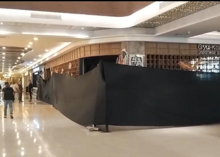 Pasca Kebakaran Restoran Jepang, Operasional Palembang Indah Mall Kembali Normal