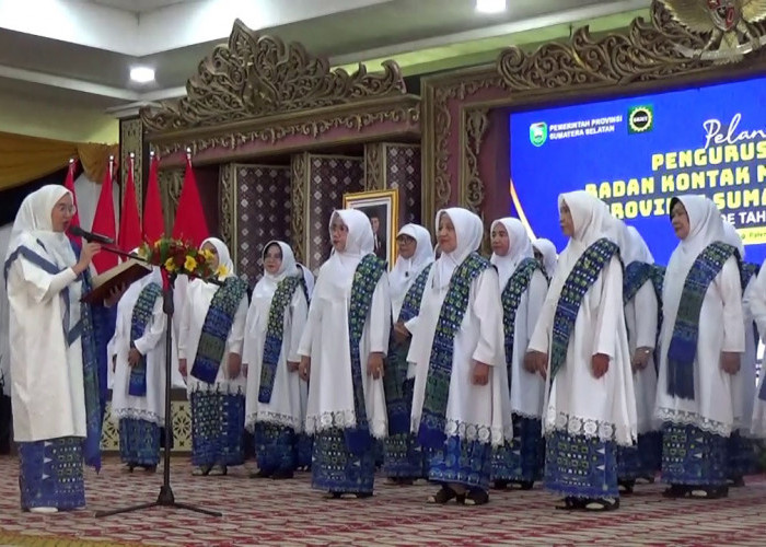 Halifah Mahyuddin Kembali Terpilih sebagai Ketua PW BKMT Sumsel Periode 2025-2030