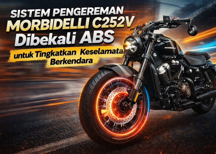 Sistem Pengereman Morbidelli C252V Dibekali ABS untuk Tingkatkan Keselamatan Berkendara