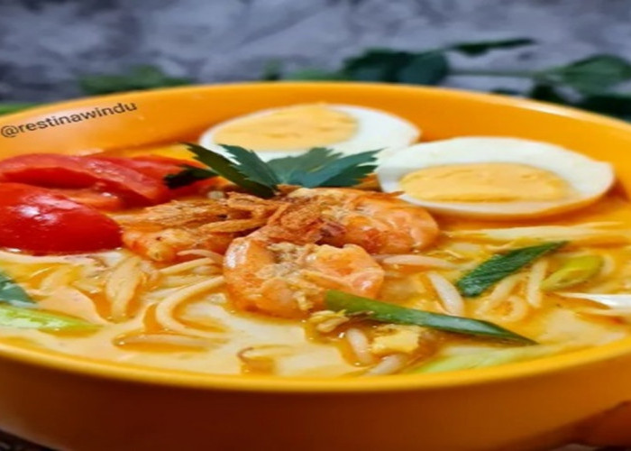 Spaghetti Udang Ayam Kuah Mie Celor Khas Palembang: Perpaduan Unik Italia dan Nusantara