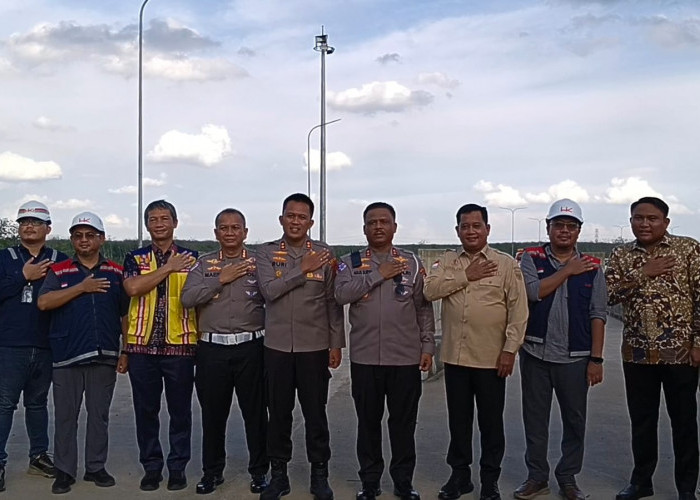 Antisipasi Kemacetan, Kakorlantas Polri Tinjau Progres Tol Kapal Betung