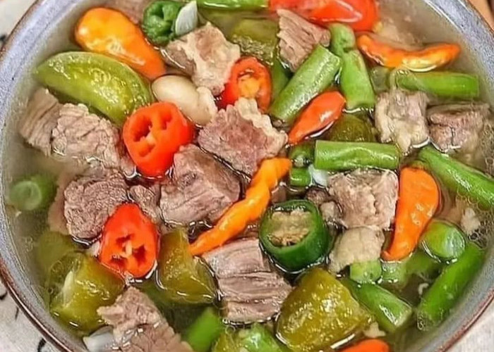 Resep Garang Asem Daging, Hidangan Berkuah Segar yang Menggugah Selera