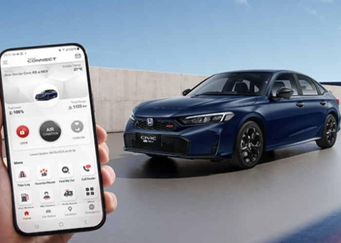 Honda Civic RS e:HEV Diam-Diam Meluncur, Tawarkan Teknologi Hybrid dan Desain Sporty
