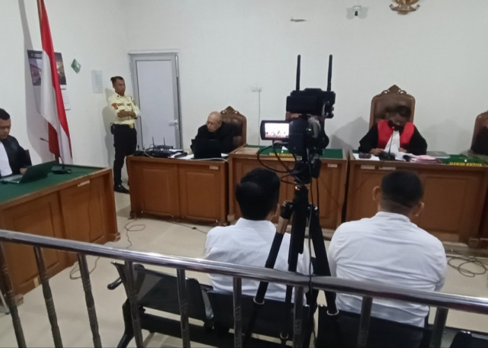 Sidang Korupsi Fee Pokir OKU, Robi Vitergo dan Parwanto Divonis 4 Tahun 10 Bulan Denda 250 Juta