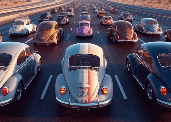 Mobil Klasik Volkswagen Beetle, Mobil VW Frog Masih Menjadi Incaran di Tahun 2024, Berikut tipe dan harganya.