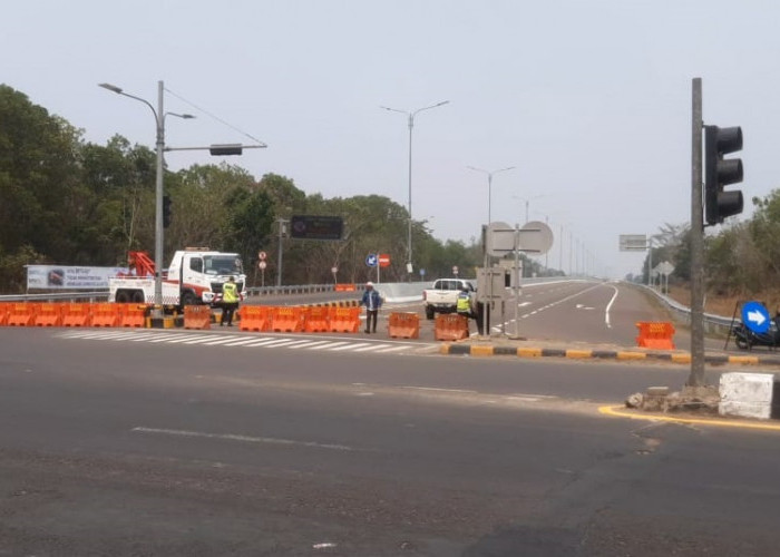 Tol Palindra Ditutup, Sterilisasi Jelang Kedatangan Presiden Jokowi